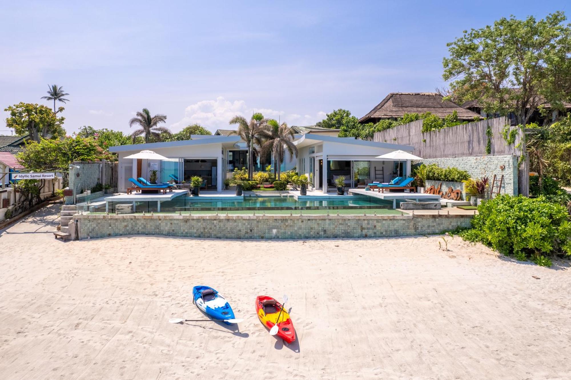 Villa Playa Samui Choeng Mon Bagian luar foto